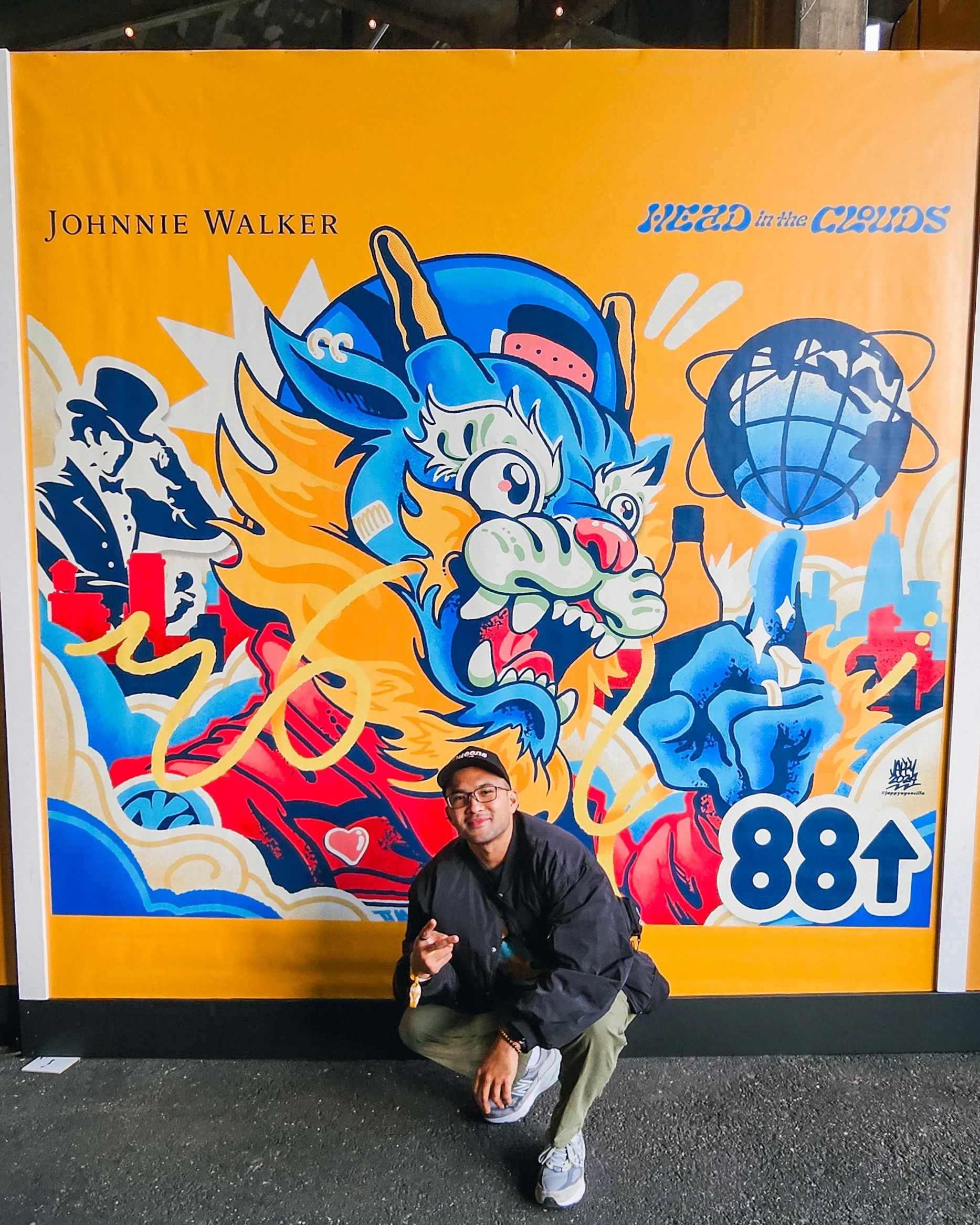 Head in the Clouds Festival x Johnnie Walker Illustration — Jappy